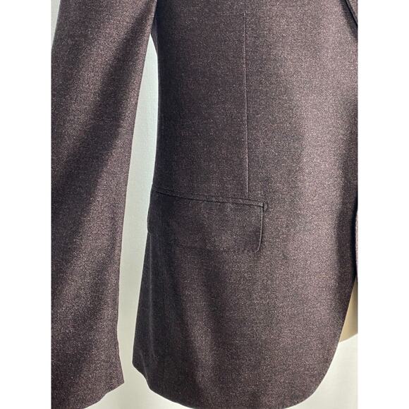 CURRENT Ermenegildo Zegna Mil. Easy 14MILMIL14 Jacket Wool Silk Cashmere US 40C - Picture 4 of 12